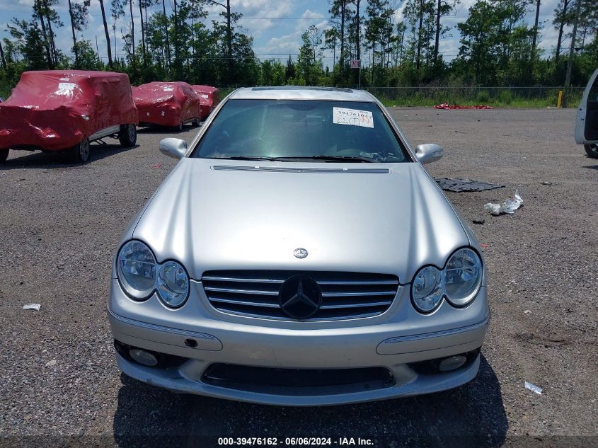 2004 Mercedes-Benz Clk 500 VIN: WDBTJ75J54F076383 Lot: 39476162