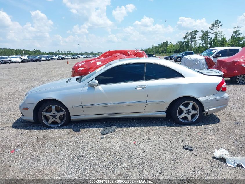 2004 Mercedes-Benz Clk 500 VIN: WDBTJ75J54F076383 Lot: 39476162