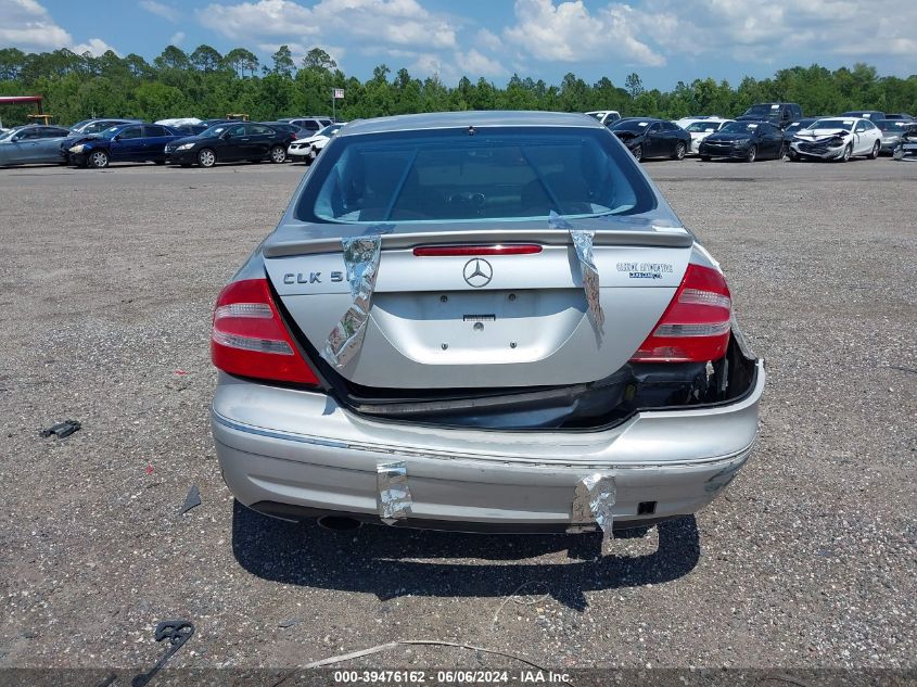 2004 Mercedes-Benz Clk 500 VIN: WDBTJ75J54F076383 Lot: 39476162