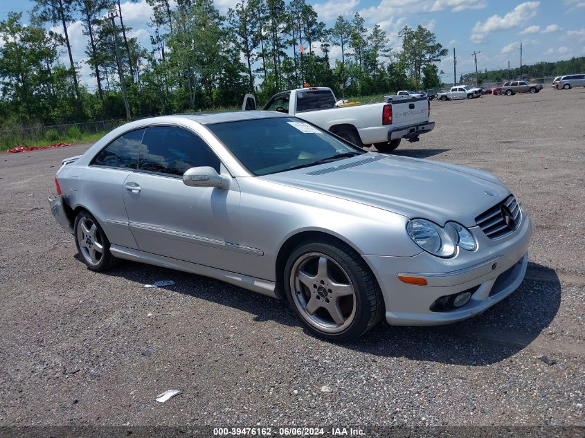 2004 Mercedes-Benz Clk 500 VIN: WDBTJ75J54F076383 Lot: 39476162