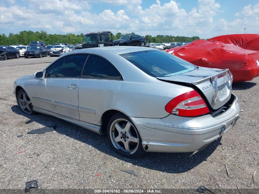 2004 Mercedes-Benz Clk 500 VIN: WDBTJ75J54F076383 Lot: 39476162