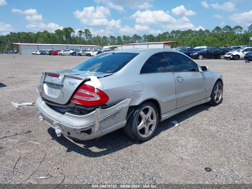 2004 Mercedes-Benz Clk 500 VIN: WDBTJ75J54F076383 Lot: 39476162