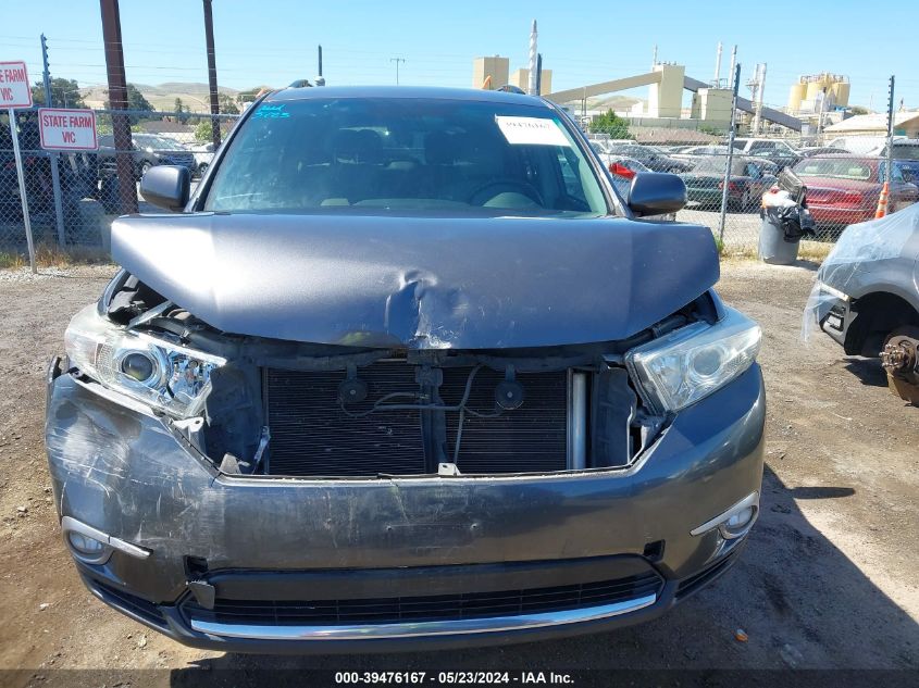 2012 Toyota Highlander Base V6 VIN: 5TDZK3EH8CS069716 Lot: 39476167