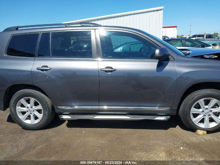 2012 Toyota Highlander Base V6 VIN: 5TDZK3EH8CS069716 Lot: 39476167
