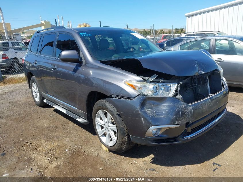 2012 Toyota Highlander Base V6 VIN: 5TDZK3EH8CS069716 Lot: 39476167