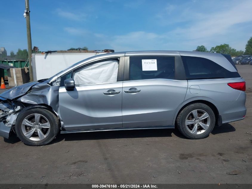 2018 Honda Odyssey Ex-L VIN: 5FNRL6H71JB059189 Lot: 39476168