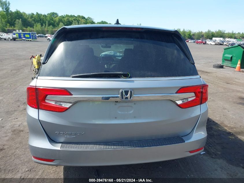 2018 Honda Odyssey Ex-L VIN: 5FNRL6H71JB059189 Lot: 39476168