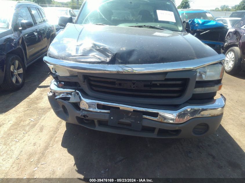 2006 GMC Sierra 1500 Work Truck VIN: 1GTEC19X46Z255743 Lot: 39476169