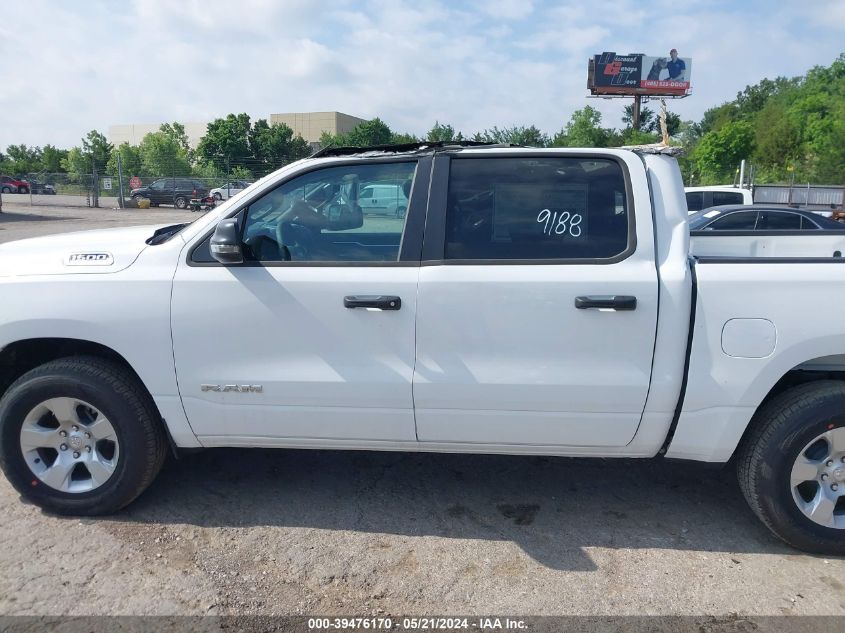 2023 Ram 1500 Big Horn 4X4 5'7 Box VIN: 1C6SRFFT1PN669188 Lot: 39476170