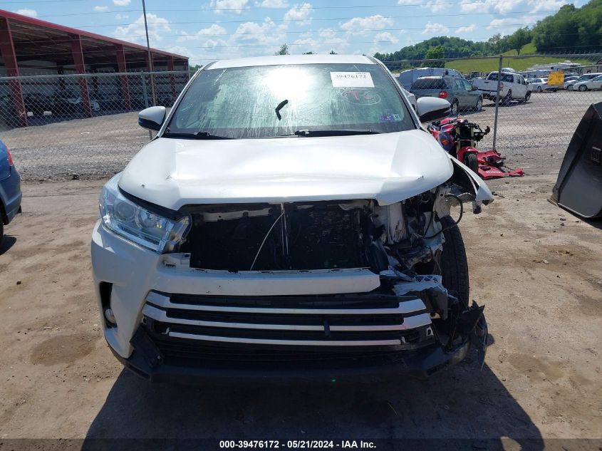 2018 Toyota Highlander Le Plus VIN: 5TDBZRFH4JS498573 Lot: 39476172