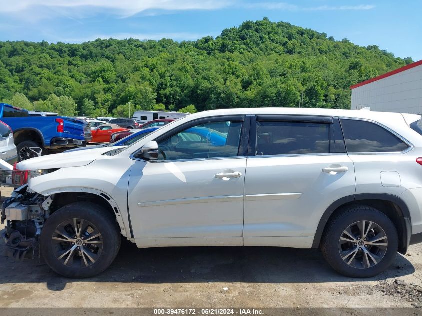 2018 Toyota Highlander Le Plus VIN: 5TDBZRFH4JS498573 Lot: 39476172