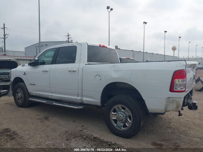 2021 Ram 2500 Big Horn VIN: 3C6UR5DL4MG555180 Lot: 39476176