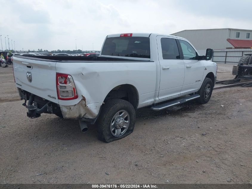 2021 Ram 2500 Big Horn VIN: 3C6UR5DL4MG555180 Lot: 39476176