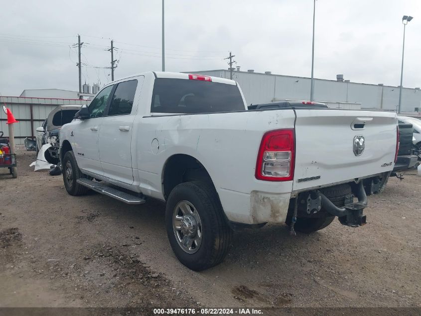 2021 Ram 2500 Big Horn VIN: 3C6UR5DL4MG555180 Lot: 39476176