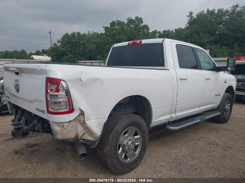 2021 Ram 2500 Big Horn VIN: 3C6UR5DL4MG555180 Lot: 39476176