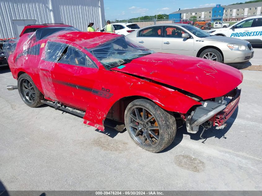 2012 Ford Mustang Gt Premium VIN: 1ZVBP8CF9C5254152 Lot: 39476204