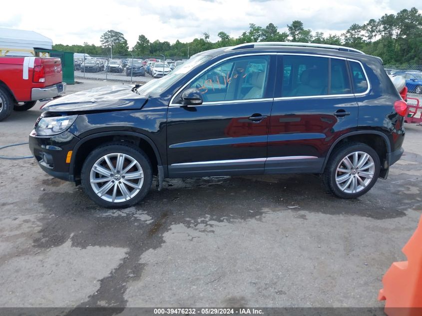 2016 Volkswagen Tiguan Se VIN: WVGBV7AX9GW600436 Lot: 39476232