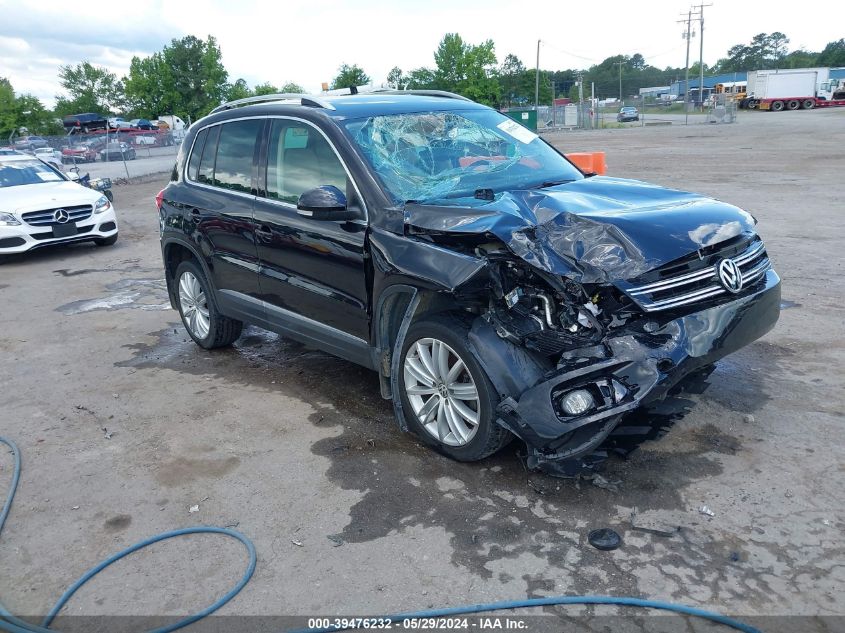 2016 Volkswagen Tiguan Se VIN: WVGBV7AX9GW600436 Lot: 39476232