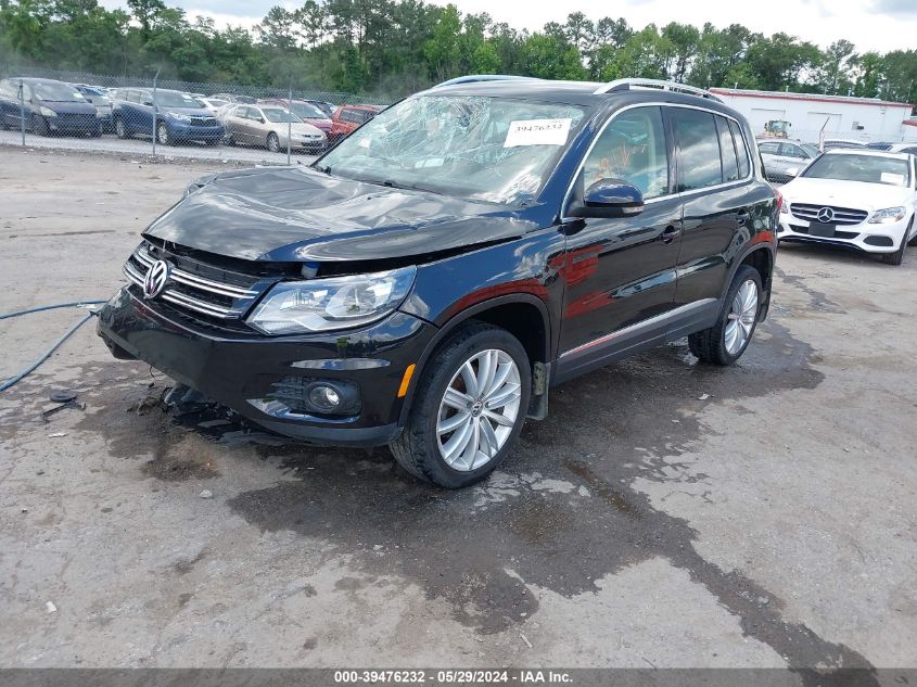 2016 Volkswagen Tiguan Se VIN: WVGBV7AX9GW600436 Lot: 39476232