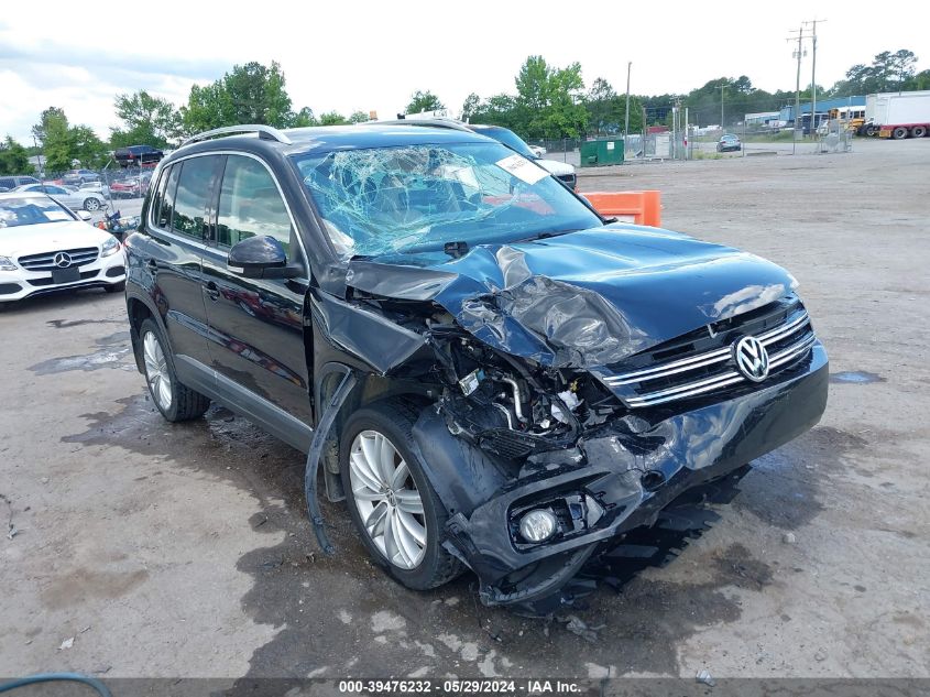 2016 Volkswagen Tiguan Se VIN: WVGBV7AX9GW600436 Lot: 39476232