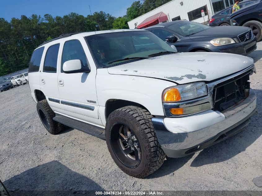 2002 GMC Yukon Slt VIN: 1GKEC13Z62J287147 Lot: 39476234