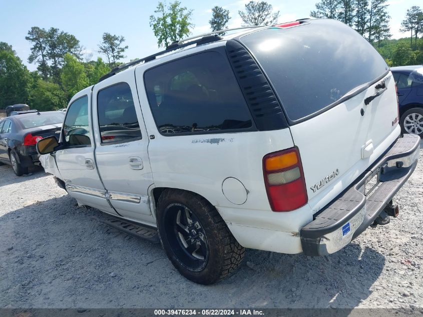 2002 GMC Yukon Slt VIN: 1GKEC13Z62J287147 Lot: 39476234