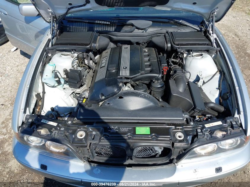 2002 BMW 530Ia VIN: WBADT63422CH96634 Lot: 39476239