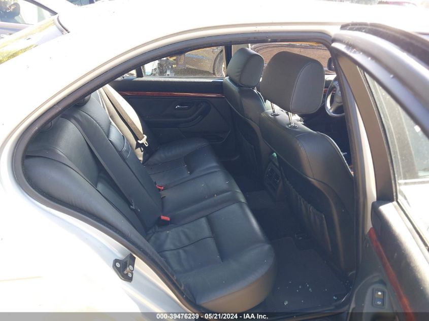 2002 BMW 530Ia VIN: WBADT63422CH96634 Lot: 39476239