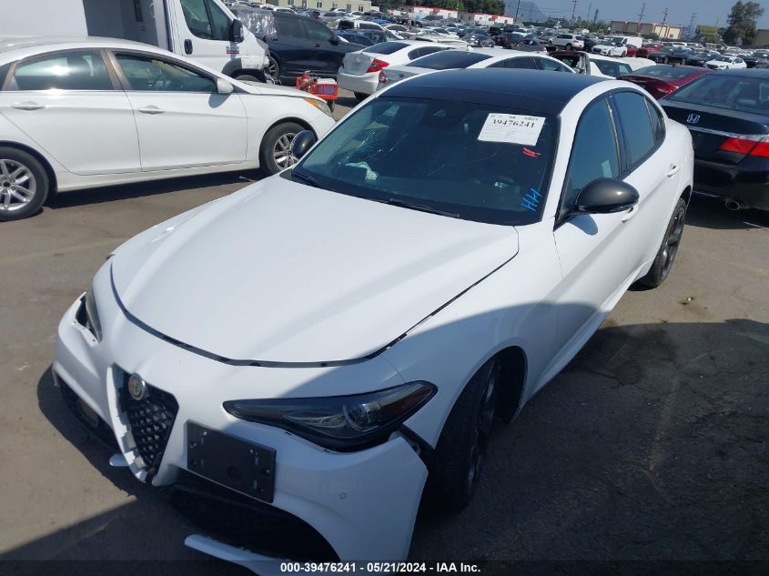 2019 Alfa Romeo Giulia Sport Rwd VIN: ZARFAMAN9K7606468 Lot: 39476241