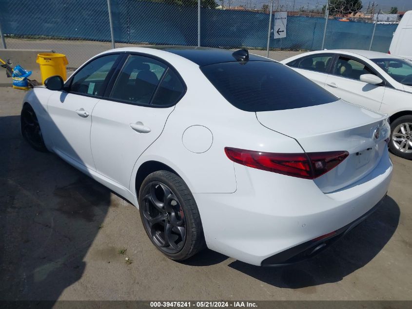 2019 Alfa Romeo Giulia Sport Rwd VIN: ZARFAMAN9K7606468 Lot: 39476241