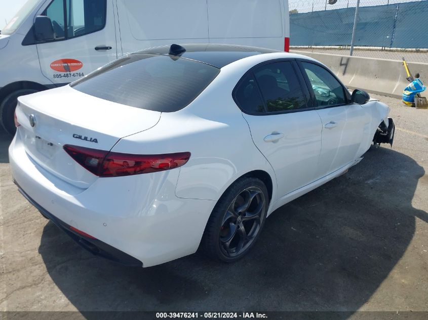 2019 Alfa Romeo Giulia Sport Rwd VIN: ZARFAMAN9K7606468 Lot: 39476241