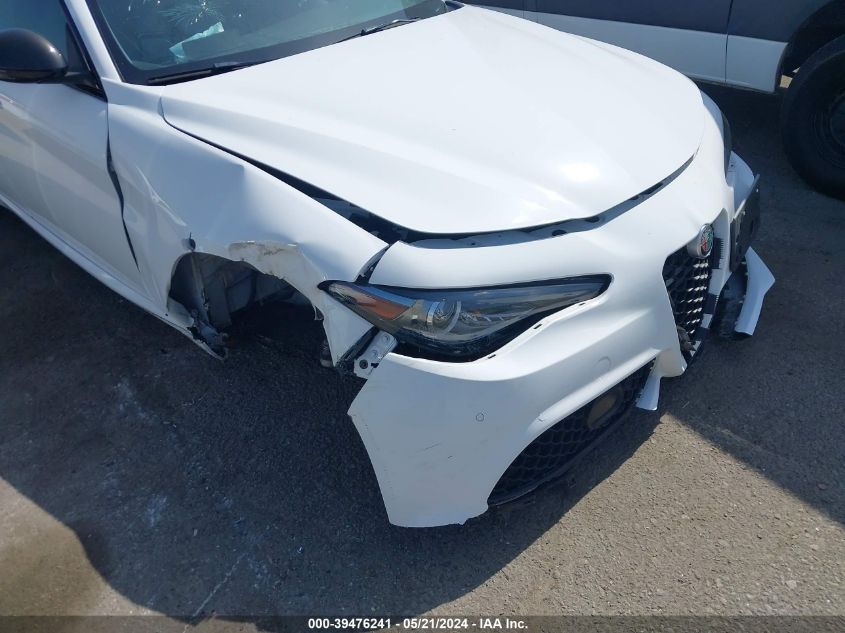 2019 Alfa Romeo Giulia Sport Rwd VIN: ZARFAMAN9K7606468 Lot: 39476241