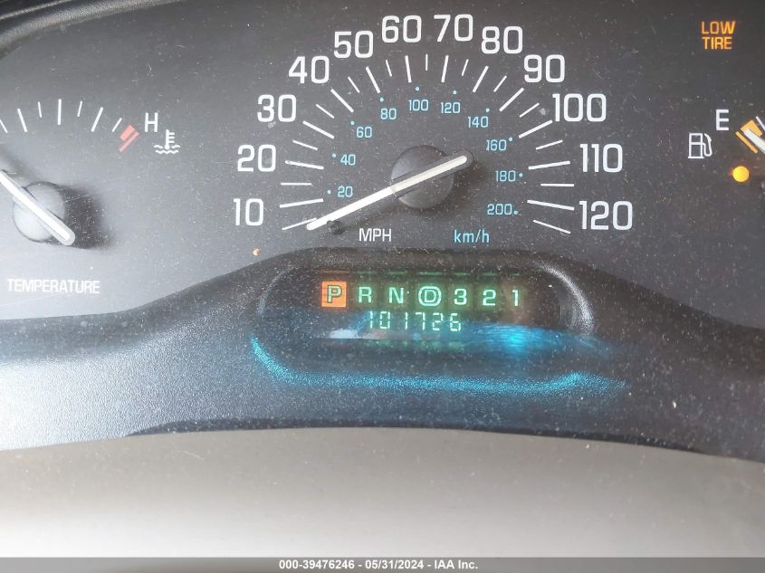 2001 Buick Century Custom VIN: 2G4WS52JX11177843 Lot: 39476246