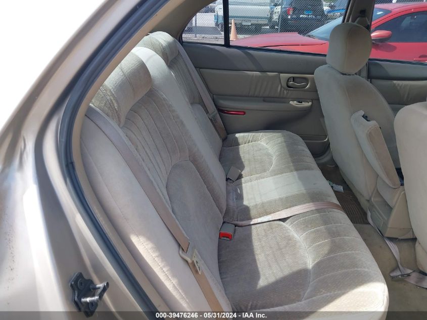 2001 Buick Century Custom VIN: 2G4WS52JX11177843 Lot: 39476246