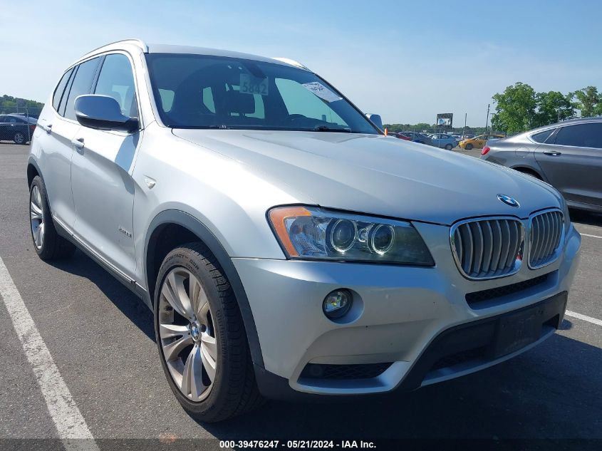 2013 BMW X3 xDrive35I VIN: 5UXWX7C57DL978858 Lot: 39476247