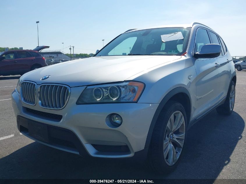 2013 BMW X3 xDrive35I VIN: 5UXWX7C57DL978858 Lot: 39476247