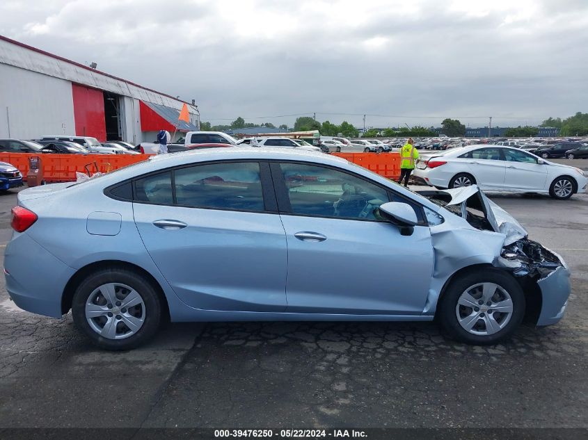 2018 Chevrolet Cruze Ls Auto VIN: 1G1BC5SM8J7223398 Lot: 39476250