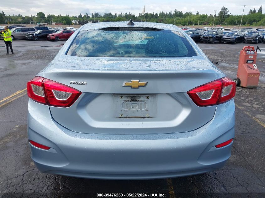 2018 Chevrolet Cruze Ls Auto VIN: 1G1BC5SM8J7223398 Lot: 39476250