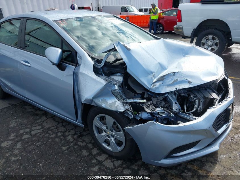 2018 Chevrolet Cruze Ls Auto VIN: 1G1BC5SM8J7223398 Lot: 39476250