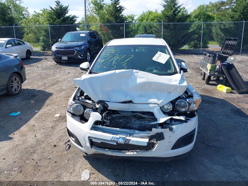 2014 Chevrolet Sonic Ls Auto VIN: 1G1JA6SG2E4130594 Lot: 39476253