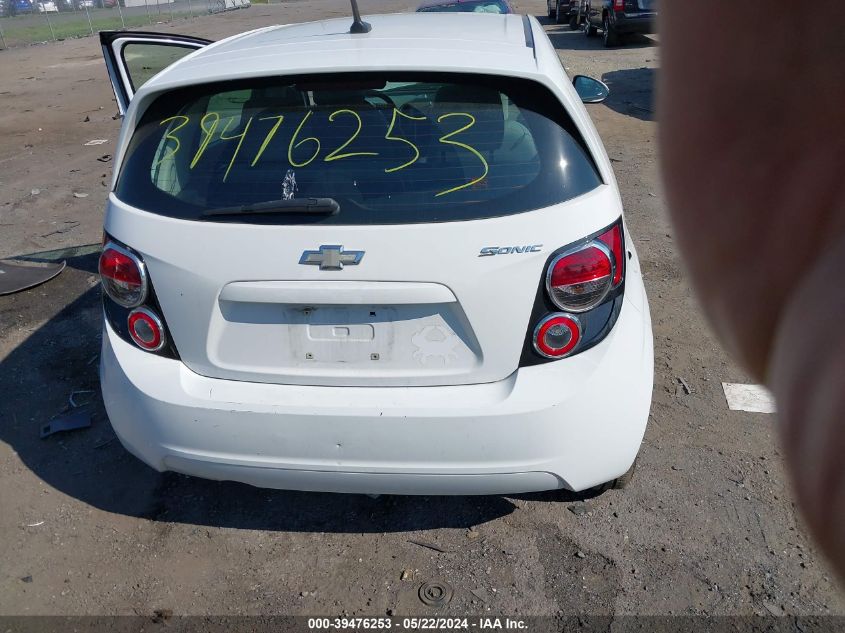 2014 Chevrolet Sonic Ls Auto VIN: 1G1JA6SG2E4130594 Lot: 39476253