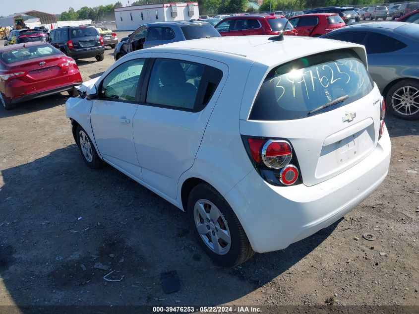 2014 Chevrolet Sonic Ls Auto VIN: 1G1JA6SG2E4130594 Lot: 39476253