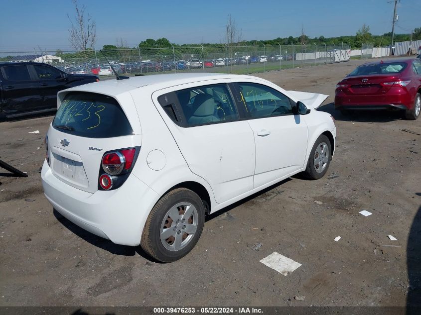 2014 Chevrolet Sonic Ls Auto VIN: 1G1JA6SG2E4130594 Lot: 39476253