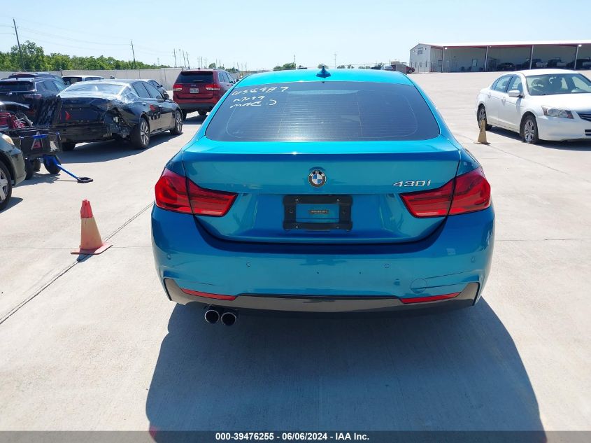 2018 BMW 430I Gran Coupe VIN: WBA4J1C57JBA30243 Lot: 39476255