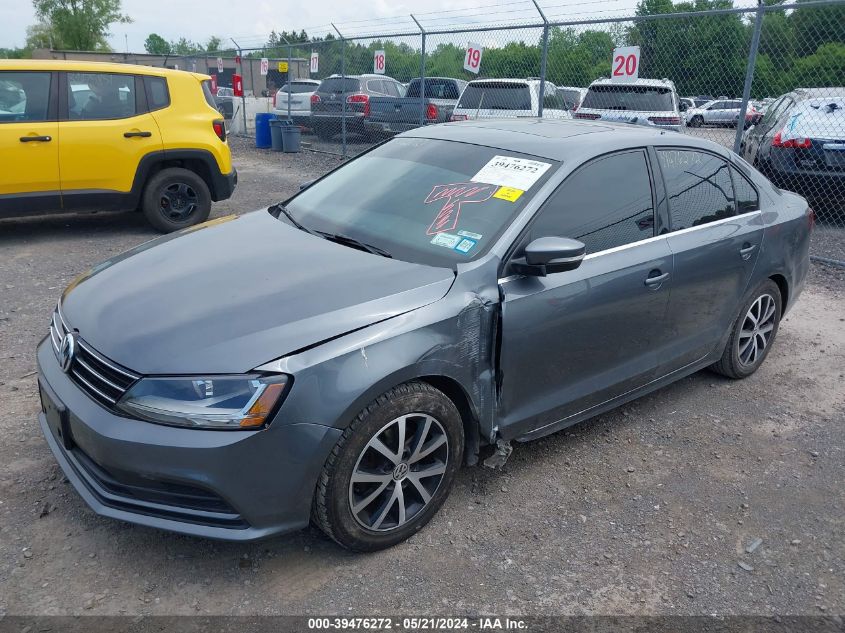 2017 Volkswagen Jetta 1.4T Se VIN: 3VWDB7AJXHM259242 Lot: 39476272