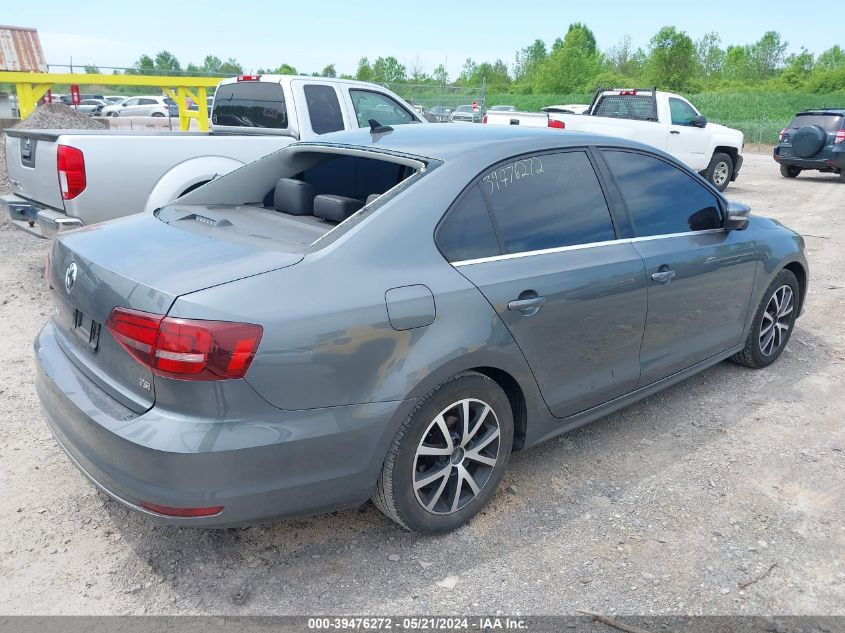 2017 Volkswagen Jetta 1.4T Se VIN: 3VWDB7AJXHM259242 Lot: 39476272