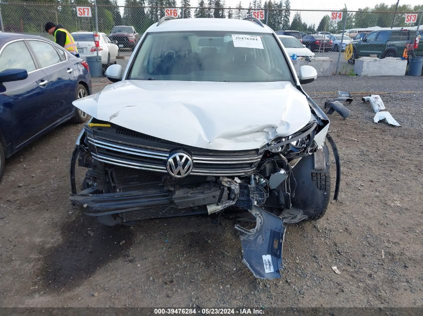 2015 Volkswagen Tiguan S VIN: WVGBV7AX2FW507269 Lot: 39476284