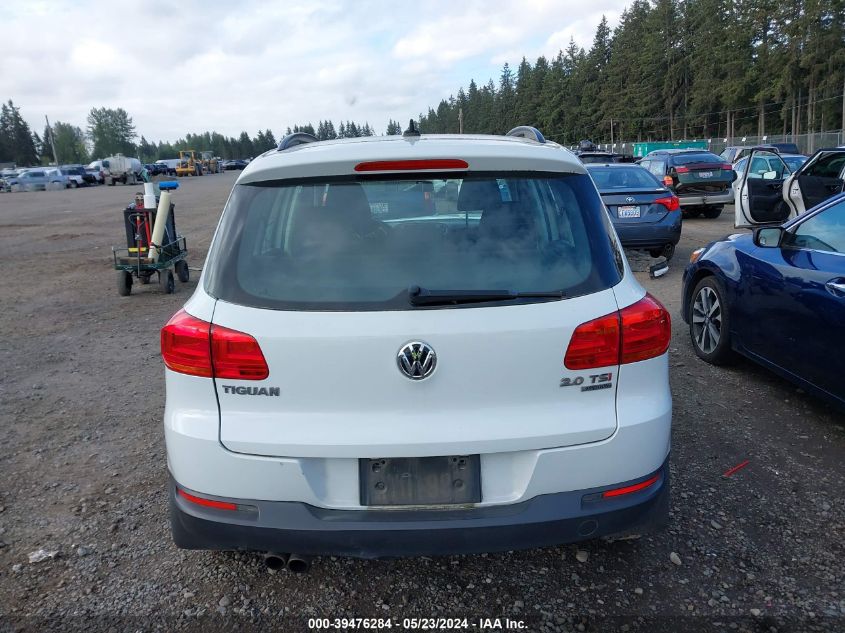 2015 Volkswagen Tiguan S VIN: WVGBV7AX2FW507269 Lot: 39476284