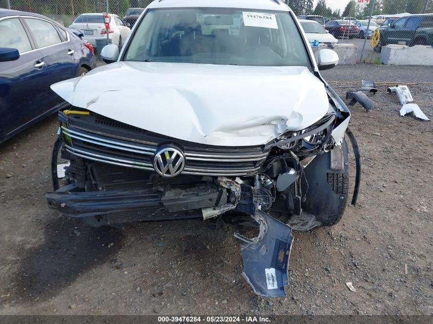 2015 Volkswagen Tiguan S VIN: WVGBV7AX2FW507269 Lot: 39476284