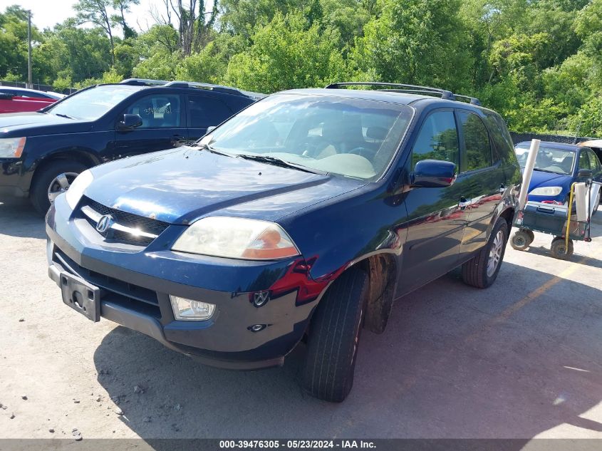 2003 Acura Mdx VIN: 2HNYD18673H510930 Lot: 39476305